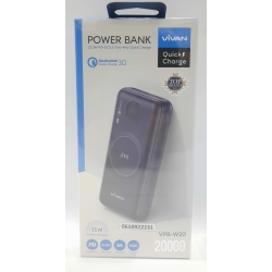 Powerbank Vivan VPB-W20 20000mAh